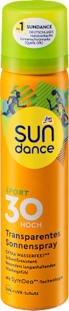 Spray do opalania transparentny SPF 30 SUNDANCE
