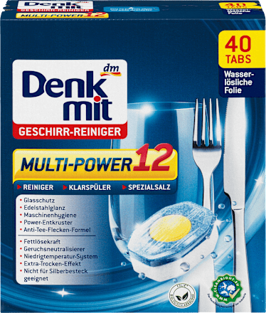 Spülmaschinen-Tabs Multi-Power 12  Denkmit