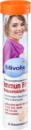 Immun Fit Brausetabletten 20 St Mivolis