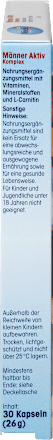 Männer Aktiv Komplex, Kapseln, 30 St. Mivolis