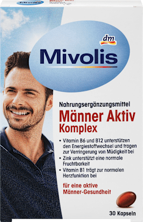 Männer Aktiv Komplex, Kapseln, 30 St. Mivolis