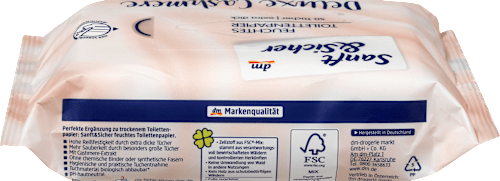 Papier toaletowy nawilżany Deluxe Cashmere Sanft&Sicher