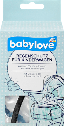 Regenschutz für Kinderwagen babylove