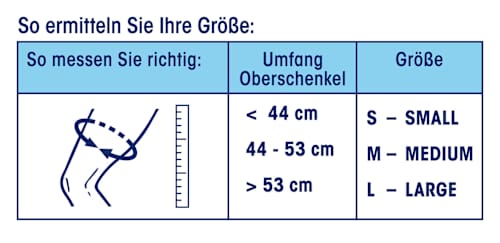 Kniegelenk-Bandage M Mivolis