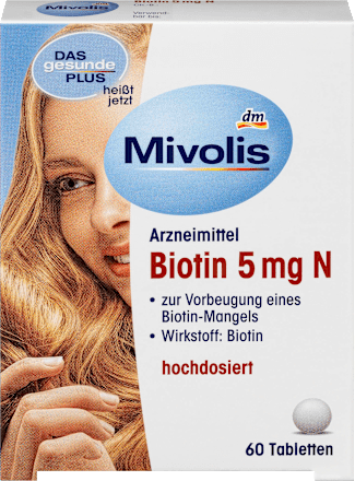Biotin 5 mg N, Tabletten Mivolis