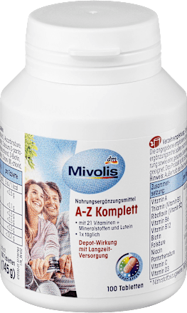 A-Z Komplett, Tabletten 100 St. Mivolis