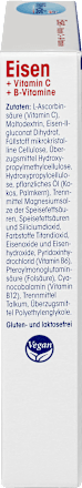 Eisen + Vitamin C + B-Vitamine, Tabletten 40 St. Mivolis