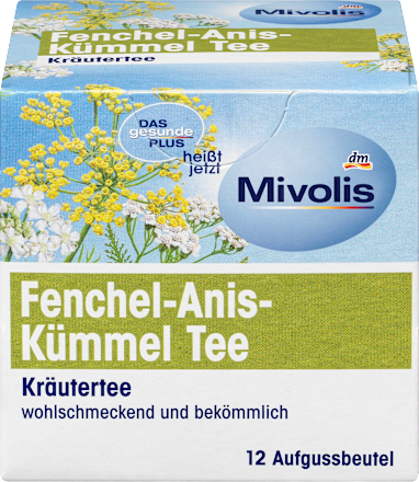 Kräuter-Tee, Fenchel- Anis- Kümmel Tee  Mivolis