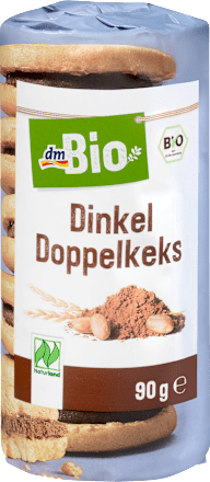 Kekse, Dinkel Doppelkeks Kakao, Mini, Naturland dmBio