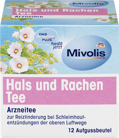 Arznei-Tee, Hals und Rachen Tee  Mivolis