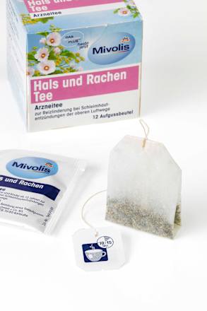 Arznei-Tee, Hals und Rachen Tee  Mivolis