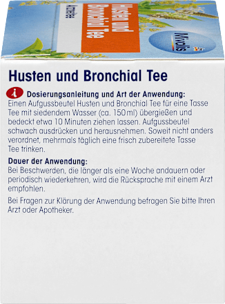 Arznei-Tee, Husten und Bronchial Tee  Mivolis