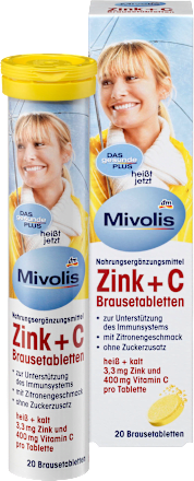 Zink + C Brausetabletten 20 St. Mivolis