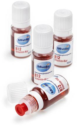 B12 Vitamin-Kur, Trinkampullen, 10 St. Mivolis