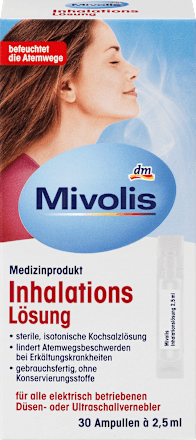 Inhalationslösung, 30 x 2,5 ml Mivolis