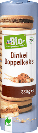 Kekse, Dinkel Doppelkeks Kakao, Naturland dmBio