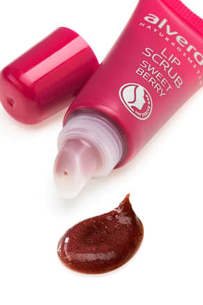 Lippenpflege Lip Scrub Sweet Berry alverde NATURKOSMETIK