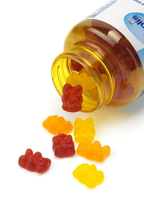 Multivitamin-Bärchen für Kinder, Fruchtgummis Mivolis