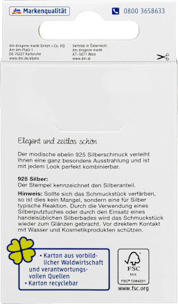 Ohrstecker 925 Silber ebelin