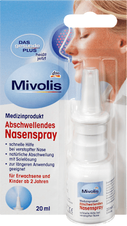 Abschwellendes Nasenspray Mivolis