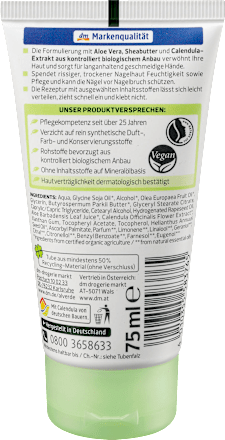 Hand- & Nagelcreme Bio-Calendula & Bio-Aloe Vera alverde NATURKOSMETIK