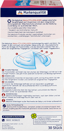 Mama Stilleinlagen weiß, 6x30 Stück babylove Mama