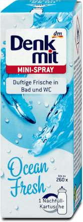 mini osveživač prostora u spreju - Ocean Fresh Denkmit