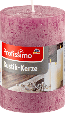 Stumpenkerze Rustik 100/68 beere  Profissimo