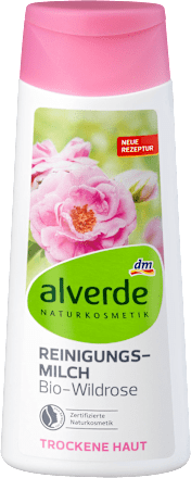 Reinigungsmilch Wildrose alverde NATURKOSMETIK