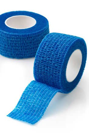 Selbsthaftender Fingerverband, 2,5 cm x 5 m (gedehnt), 1 Rolle Mivolis