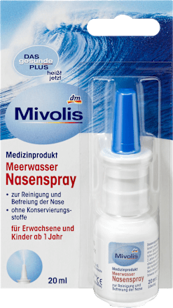 Meerwasser Nasenspray Mivolis