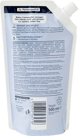 Flüssigseife Sensitive Nachfüllpackung Balea