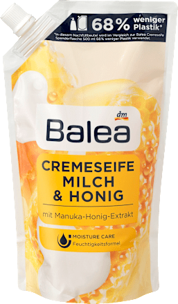 Flüssigseife Milch & Honig Nachfüllpackung Balea