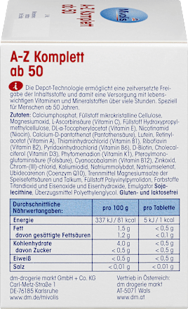 A-Z Komplett ab 50, Tabletten 100 St Mivolis