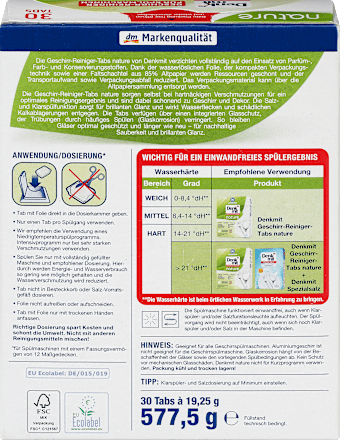 Spülmaschinen-Tabs nature Denkmit