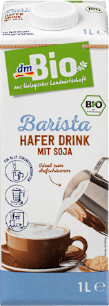 Barista Hafer Drink mit Soja dmBio