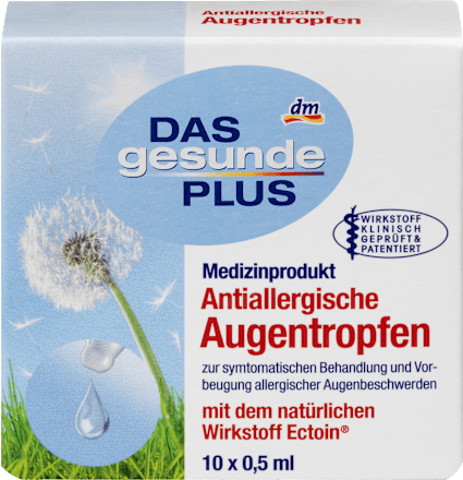 Antiallergische Augentropfen, 10 Ampullen à 0,5 ml Visiomax