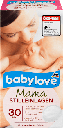 Mama Stilleinlagen weiß, 6x30 Stück babylove Mama