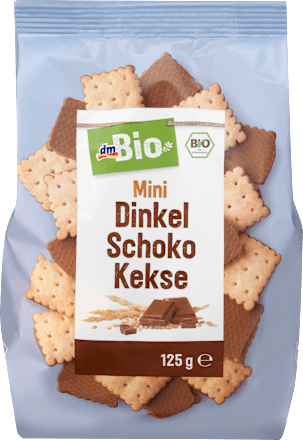 Mini Dinkel Schoko Kekse dmBio