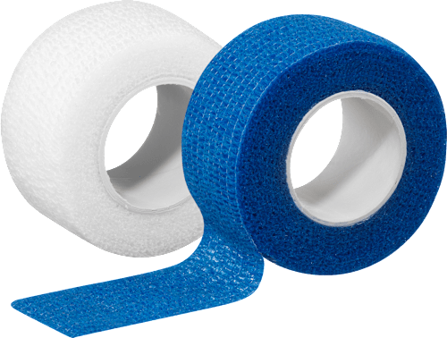 Selbsthaftender Fingerverband, 2,5 cm x 5 m (gedehnt), 1 Rolle Mivolis