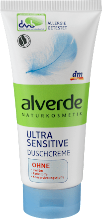 Cremedusche Ultra Sensitiv alverde NATURKOSMETIK