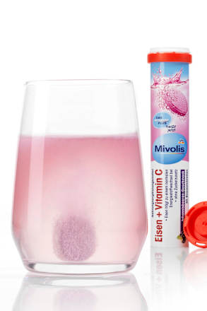 Eisen + Vitamin C Brausetabletten 20 St. Mivolis