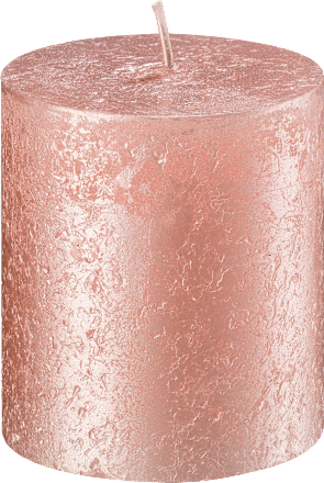 Rustikkerze rosa metallic 80/68 Profissimo