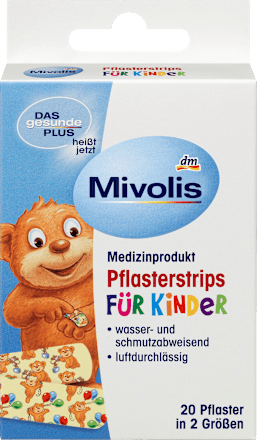 Pflasterstrips für Kinder Mivolis