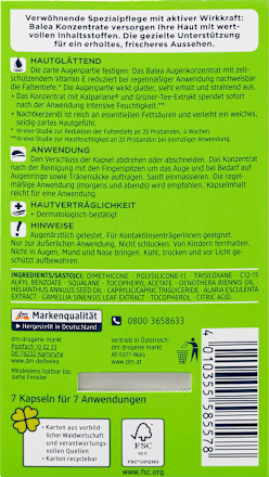 Konzentrat Augen Balea