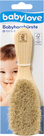 Babyhaarbürste babylove nature
