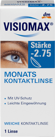 Monatslinse -2,75 VISIOMAX