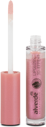 Lesk na pery 3D-Effekt, 02 Pink Crush alverde NATURKOSMETIK