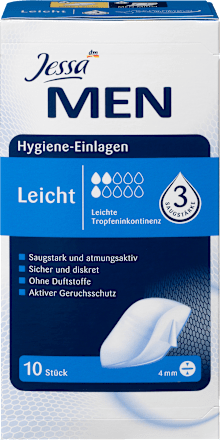 MEN Hygiene-Einlagen Leicht Jessa DISKRET