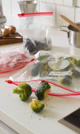 Gefrierbeutel 1L mit Schnellverschluss Profissimo